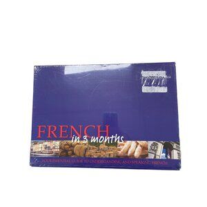 DK French in 3 Months CD Language Course Sealed SKU 1646
